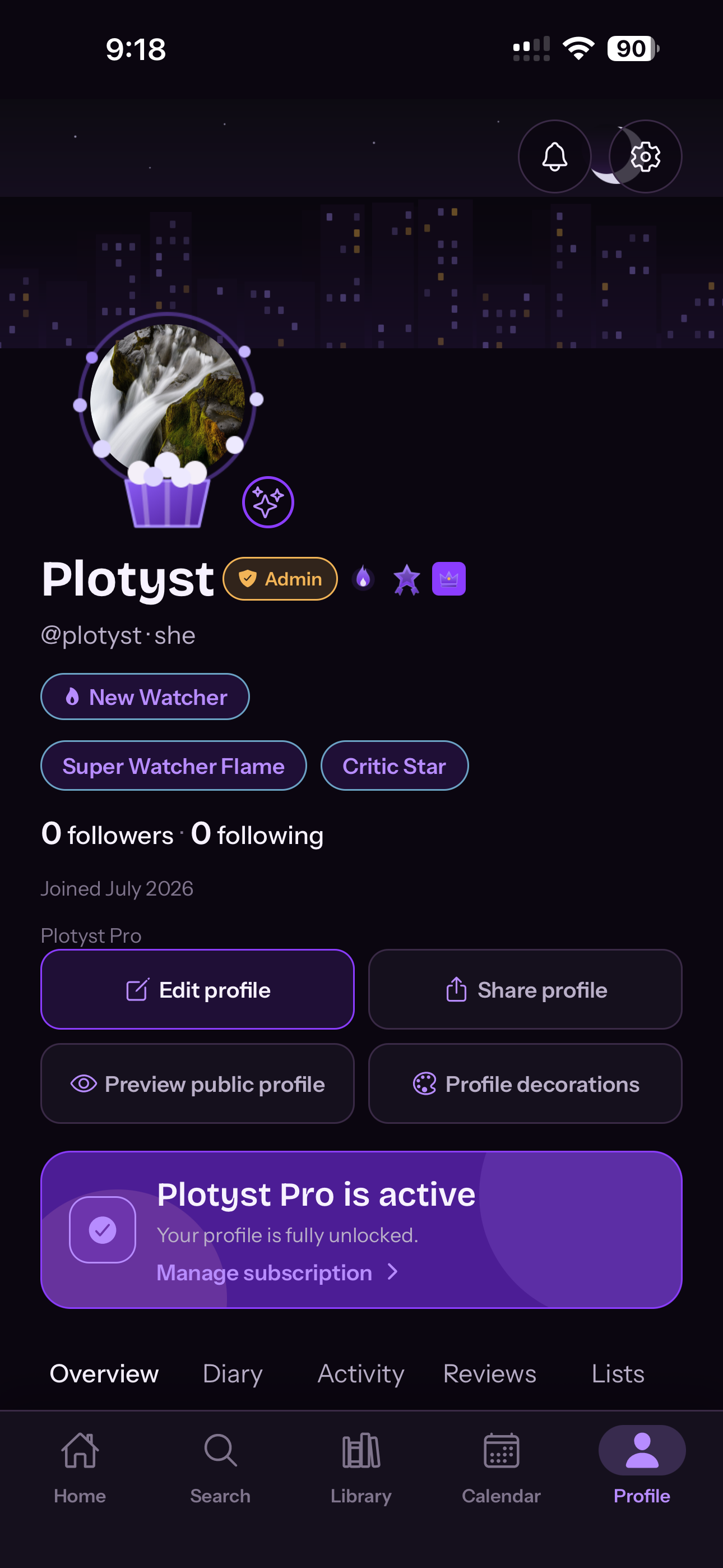Plotyst Profil